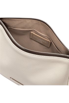 Tracolla Gianni Chiarini in pelle colore panna. GIANNI CHIARINI | 10225-MARBLE